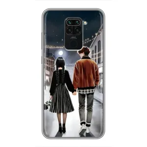 Чохол з дизайном Венздей 2 на Xiaomi Redmi Note 9 (Венздей та Тайлер)