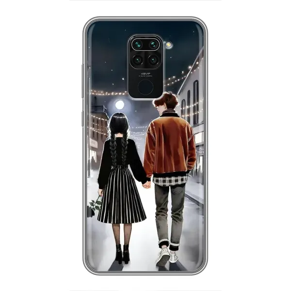 Чохол з принтом «Венздей та Тайлер» для Xiaomi Redmi Note 9
