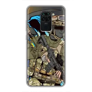 Чехлы с картинкой ЗСУ для Xiaomi Redmi Note 9 (AlphaPrint)