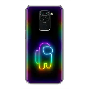 Чохли Амонг Ас для Xiaomi Redmi Note 9 (AlphaPrint) (Яскравий скін)
