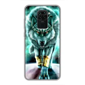 Захисні чохли для Сяомі Редмі Нот 9 (AlphaPrint) (ХІТ продаж) ВОВК
