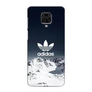 Чехлы Адидас для Xiaomi Redmi Note 9S (AlphaPrint) (Адидас в горах)
