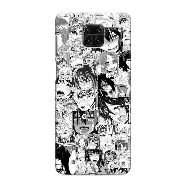 Чехол с принтом «Ahegao manga» для Xiaomi Redmi Note 9S