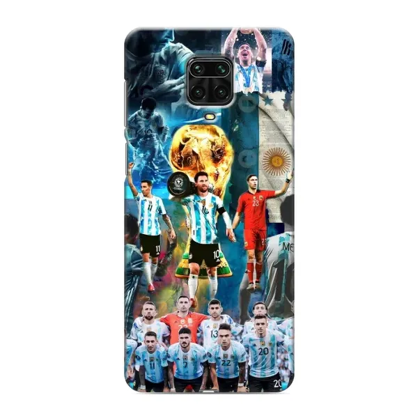 Чехол с принтом «Аргентина Месси» для Xiaomi Redmi Note 9S Чехол с принтом «Аргентина Месси» для Xiaomi Redmi Note 9S
