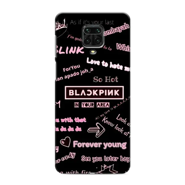 Чехол с принтом «BLACKPINK» для Xiaomi Redmi Note 9S Чехол с принтом «BLACKPINK» для Xiaomi Redmi Note 9S