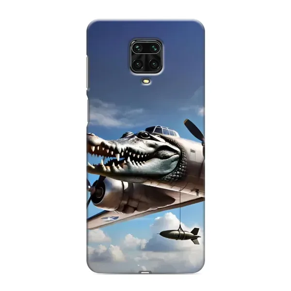 Чехол с принтом «Бомбардиро крокодило» для Xiaomi Redmi Note 9S Чехол с принтом «Бомбардиро крокодило» для Xiaomi Redmi Note 9S