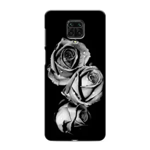 Чехол с принтом «Черная роза» для Xiaomi Redmi Note 9S