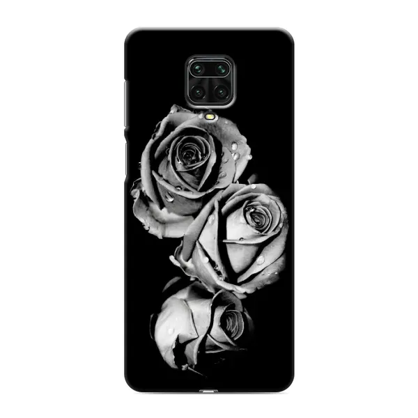Чехол с принтом «Черная роза» для Xiaomi Redmi Note 9S Чехол с принтом «Черная роза» для Xiaomi Redmi Note 9S