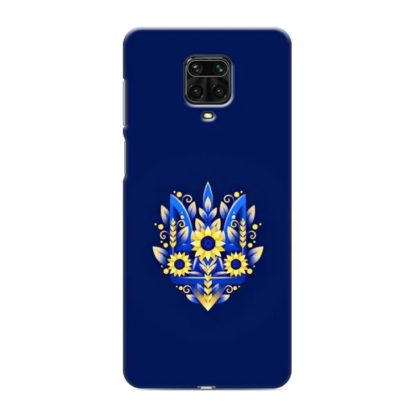 Чохол з принтом «Квітковий Герб» для Xiaomi Redmi Note 9S