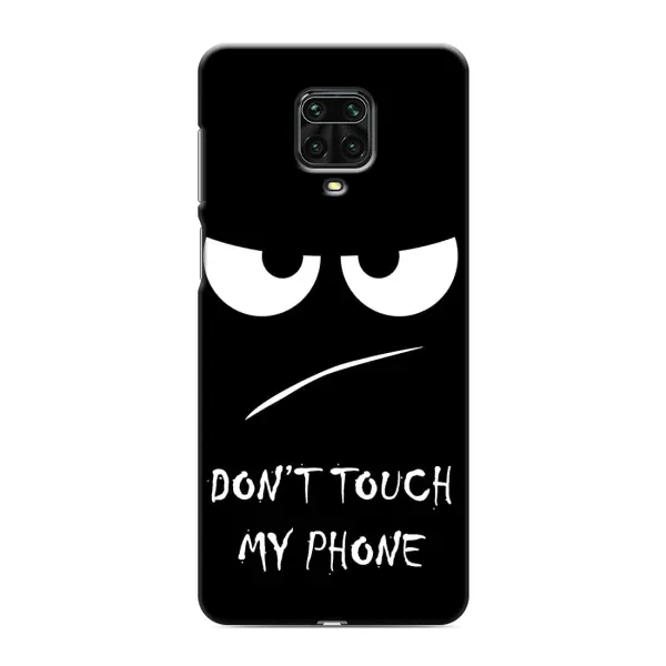 Чехол с принтом «Dont Touch» для Xiaomi Redmi Note 9S