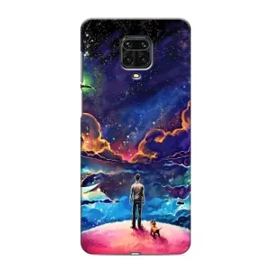 Чехол с принтом «Галактический вид» для Xiaomi Redmi Note 9S