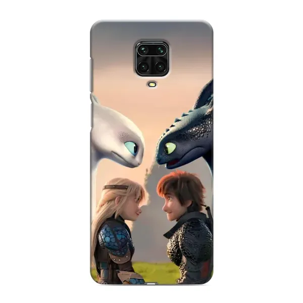 Чохол з принтом «Гикавка і Астрід» для Xiaomi Redmi Note 9S
