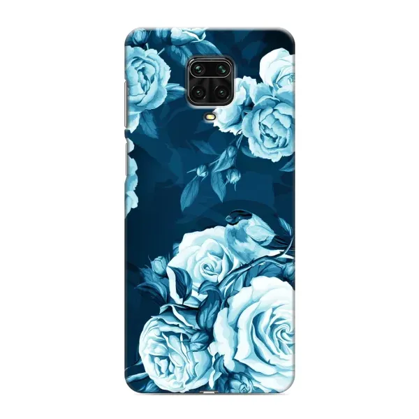 Чехол с принтом «Голубые Бутоны» для Xiaomi Redmi Note 9S