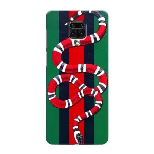 Чехлы ГУЧЧИ для Сяоми Редми Ноут 9s (AlphaPrint) (Gucci змия)