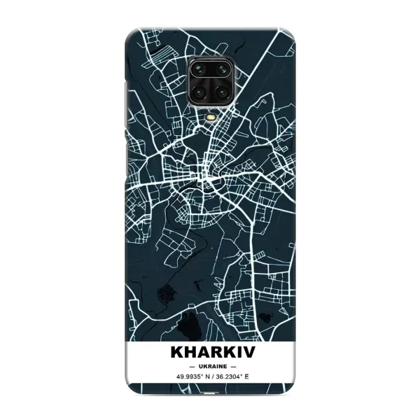 Чохол з принтом «Харків» для Xiaomi Redmi Note 9S