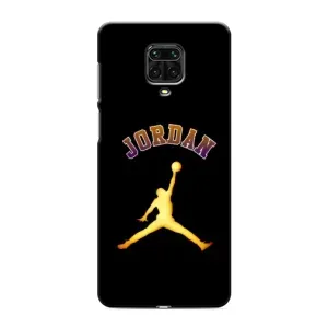 Чехлы для Xiaomi Redmi Note 9S - с картинкой JORDAN (AlphaPrint) (Jordan Gold)