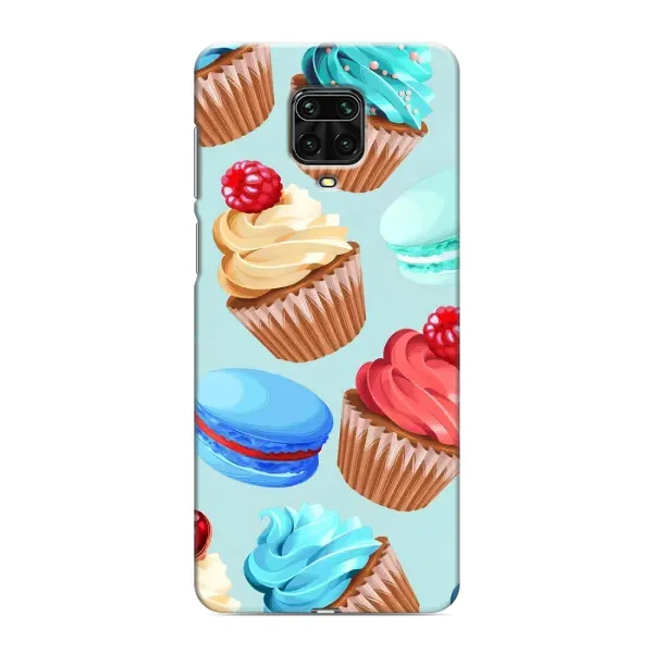 Чохол з принтом «Кексики» для Xiaomi Redmi Note 9S