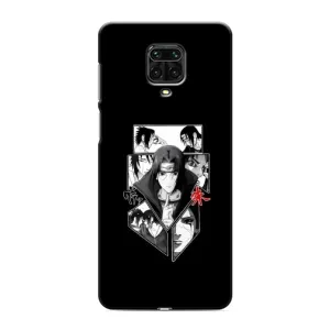 Чехол с принтом «коллаж Итачи» для Xiaomi Redmi Note 9S
