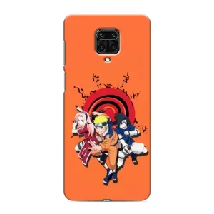 Чохол з принтом «команда Наруто» для Xiaomi Redmi Note 9S