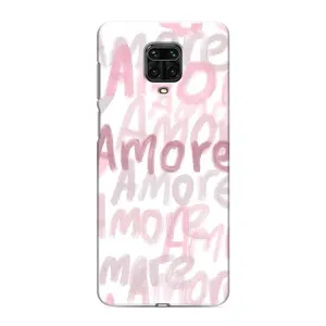 Чохол з принтом «Аморе любов» для Xiaomi Redmi Note 9S