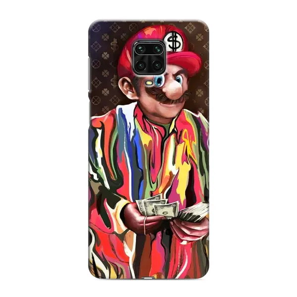 Чехол с принтом «Mario LV» для Xiaomi Redmi Note 9S