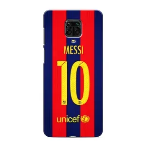 Чохли Мессі для Xiaomi Redmi Note 9S (AlphaPrint) (Messi Barca 10)