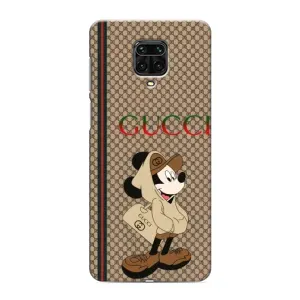 Чехлы ГУЧЧИ для Сяоми Редми Ноут 9s (AlphaPrint) (Mickey GUCCI)