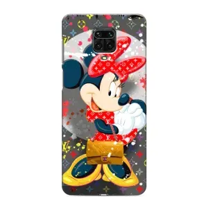 Чехол Disney Mouse Xiaomi Redmi Note 9S (PREMIUMPrint) (Minni с бантиком)