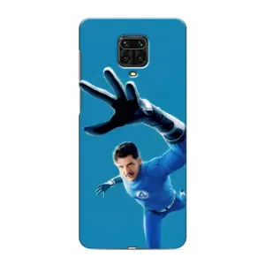 Чохол з принтом Фантастична четвірка для Xiaomi Redmi Note 9S (Містер Фантастік супергерой)