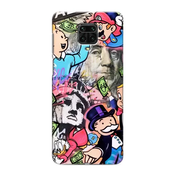 Чехол с принтом «Monopoly man» для Xiaomi Redmi Note 9S Чехол с принтом «Monopoly man» для Xiaomi Redmi Note 9S