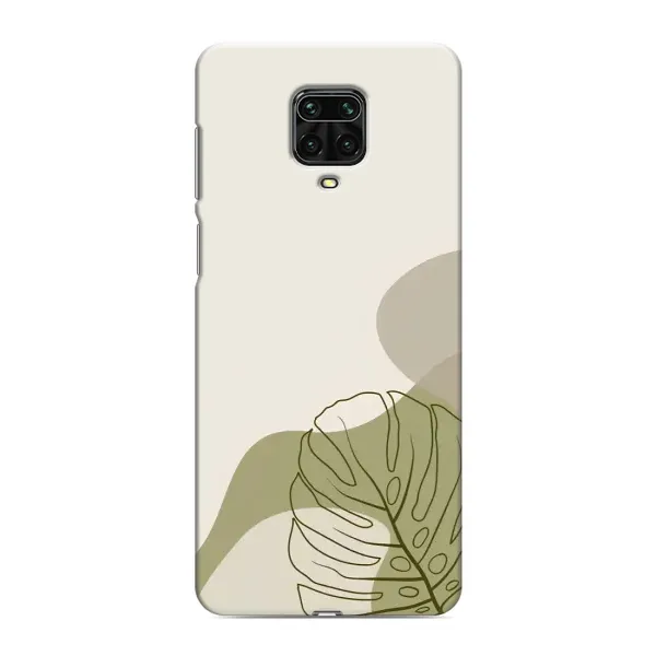 Чохол з принтом «Зелена монстера дизайн» для Xiaomi Redmi Note 9S