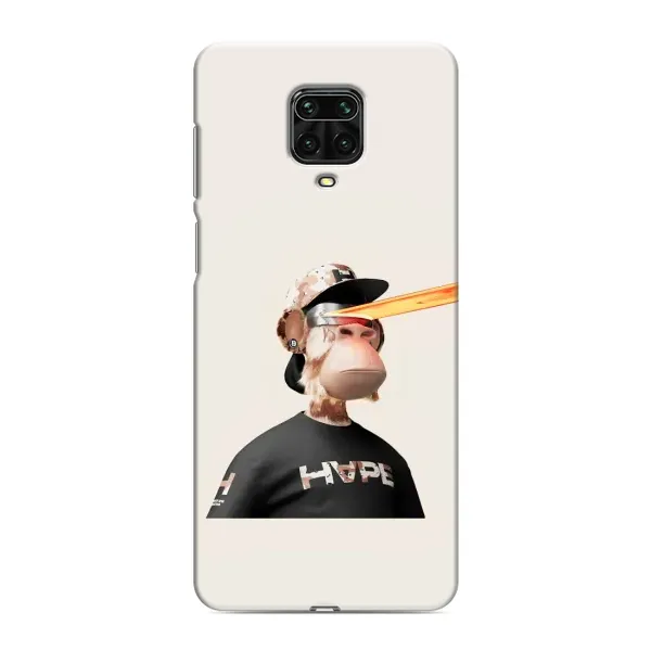 Чехол с принтом «обезьяна NFT в очках» для Xiaomi Redmi Note 9S
