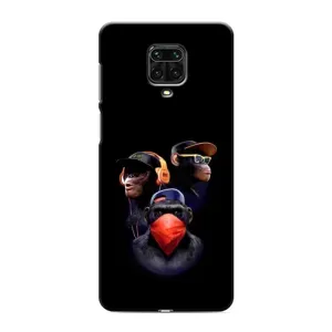 Чехол с принтом «Три обезьяны» для Xiaomi Redmi Note 9S