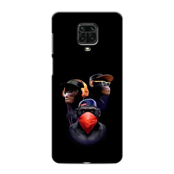 Чехол с принтом «Три обезьяны» для Xiaomi Redmi Note 9S Чехол с принтом «Три обезьяны» для Xiaomi Redmi Note 9S