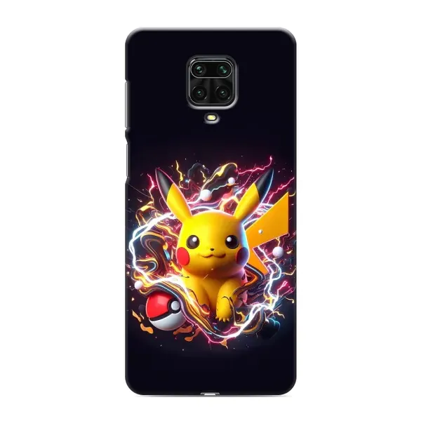 Чехол с принтом «Пикачу с мячом» для Xiaomi Redmi Note 9S