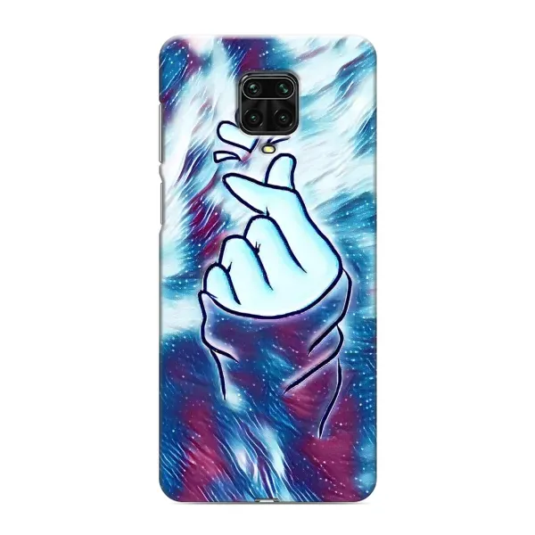 Чехол с принтом «Радужное сердце» для Xiaomi Redmi Note 9S Чехол с принтом «Радужное сердце» для Xiaomi Redmi Note 9S
