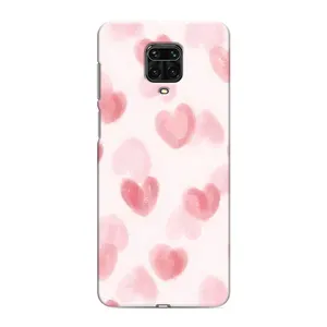 Чохол з розовим принтом для Xiaomi Redmi Note 9S