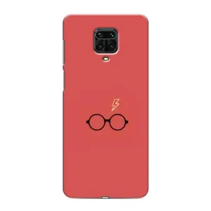 Чехол с принтом «шрам и очки» для Xiaomi Redmi Note 9S
