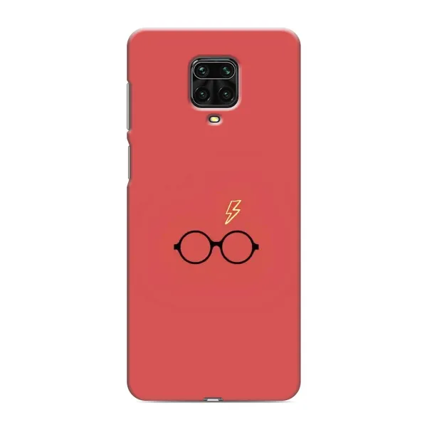 Чехол с принтом «шрам и очки» для Xiaomi Redmi Note 9S
