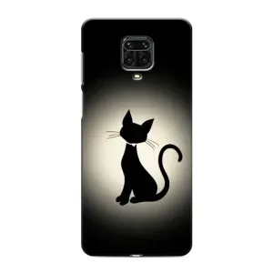 Чехол с принтом «Силуэт котика» для Xiaomi Redmi Note 9S