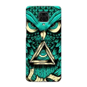 Чохол з принтом «Сова з оком» для Xiaomi Redmi Note 9S