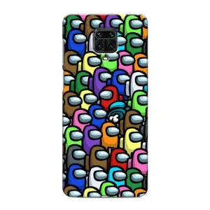Чехол Амонг Ас для Xiaomi Redmi Note 9S (AlphaPrint) (Убит)