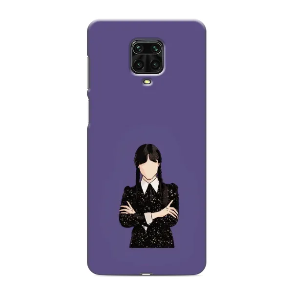 Чехол с принтом «Уэнздей в черном» для Xiaomi Redmi Note 9S