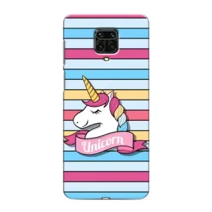 Чохол для Ксяомі Редмі Ноут 9S - (Єдинорожки - Новинки) (AlphaPrint) (Unicorn)