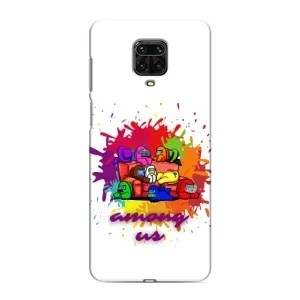 Чехол Амонг Ас для Xiaomi Redmi Note 9S (AlphaPrint) (Яркий АмонгАс)