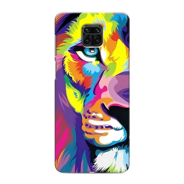 Чохол з принтом «Яскравий Лев» для Xiaomi Redmi Note 9S