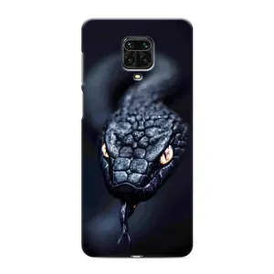 Чохол з принтом «Чорна змія» для Xiaomi Redmi Note 9S
