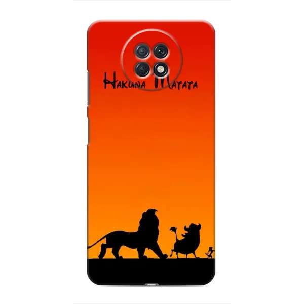 Чехол с принтом «Акуна Матата закат» для Xiaomi Redmi Note 9T Чехол с принтом «Акуна Матата закат» для Xiaomi Redmi Note 9T