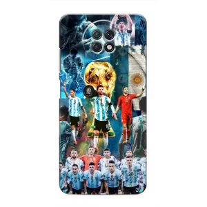 Чохли Мессі для Xiaomi Redmi Note 9T (AlphaPrint) (Аргентина Мессі)