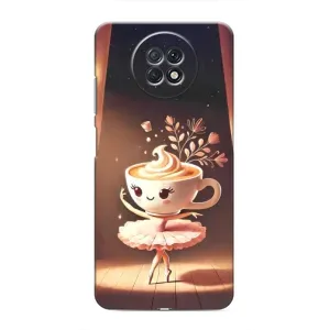 Чехол с мемом Тралалело тралала на Xiaomi Redmi Note 9T (Балерина капучина)